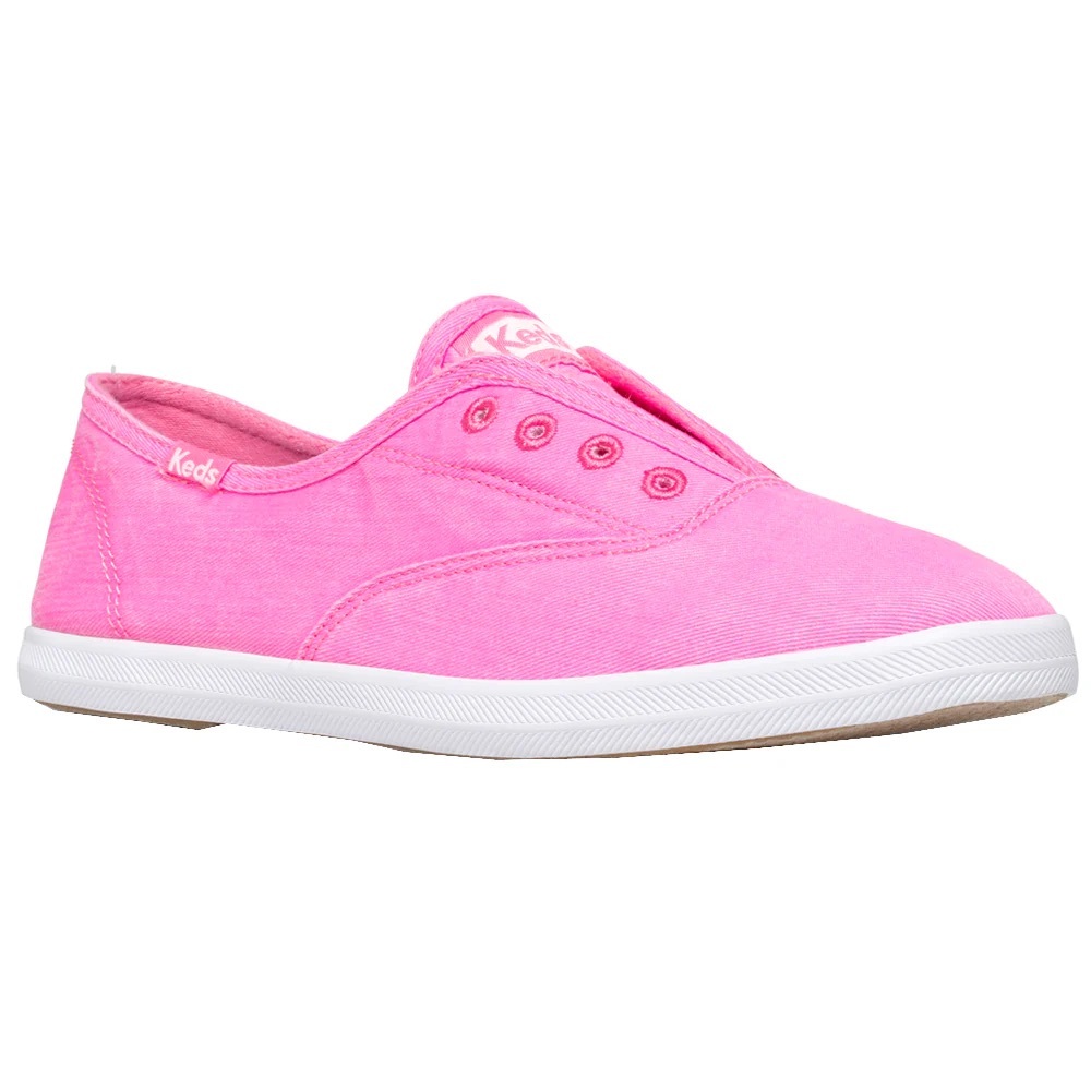 Keds Pink Slip-On Canvas Sneakers